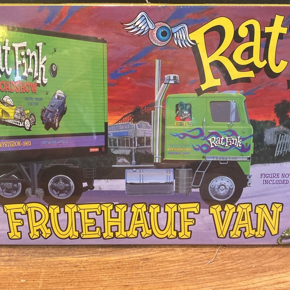 Rat Fink AMT 1/25 scale model Fruehauf Van. - Picture 3 of 15